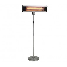 HeTR H1018 Infrared Pedestal Style Electric Patio Heater  1500W - B01L76CP94